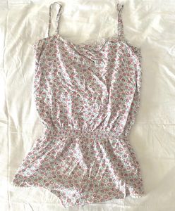 Playsuit With Side Pockets