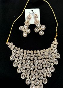 Elegant Crystal Jewelry Set