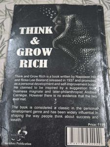 Think And Grow Rich By Napoleon Hill