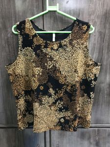 Golden Sleevless Tank Top (FREEBIE)