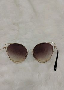 Cat EyenDouble Layered Frame Sunglass