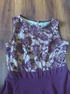Party wear brown branded gown in size 36