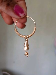 Golden earrings