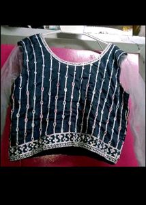 Embroidered Lehenga With Blouse
