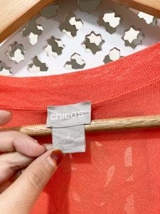 Imported Coral Knit Cardigan C