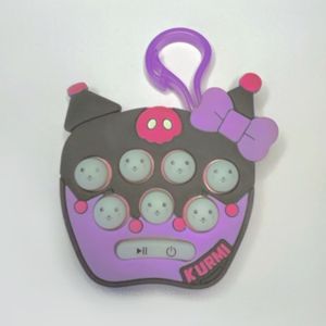 Kuromi Wack The Mole/ Mini Hamster Keychain