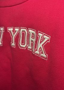 Pink New York Graphic Sweatshirt