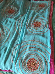 Pure Georget Saree