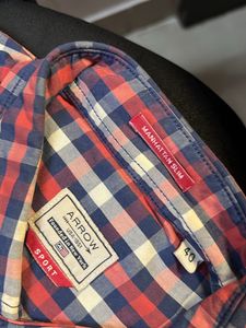 Checked Arrow Shirt Semi Formal