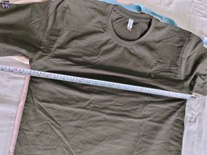 Tshirt set of 5 Xxl/Xl plain half sleeves