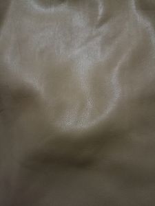 Nude Leather Skirt