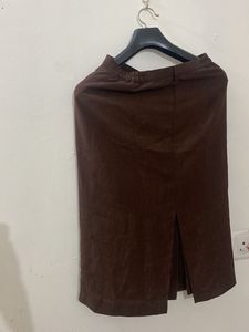 Brown Skirt