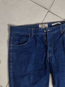 Dark Blue Denim Jeans