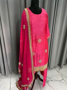 Ethnic Kurta &amp;Salwar With Dupatta
