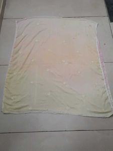 Elegant Pink  And Beige Ombre Dupatta