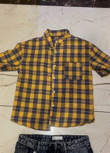 Aesthetic Shirt Plaid Pattern Unisex