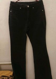 H&amp;M Black Flared High Jeans