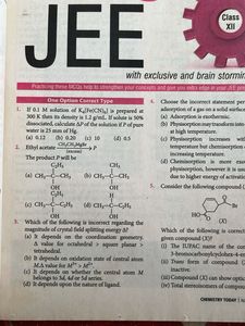 Chemistry Today - NEET/JEE