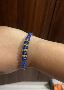 Blue Bracelet Diamond Studded