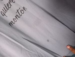 Pretty Metallic Grey Tshirt