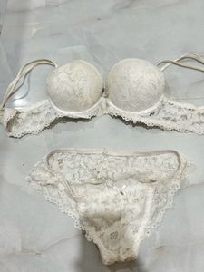 White Lace Lingerie Set
