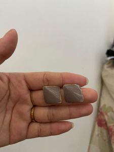 Square Stud Earrings