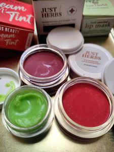 Combo 🥰🥰 Lip Tints And Lipmask Swiss Beauty, Just Herb