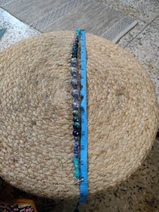 Classy Onyx And Lapis Lazuli Choker