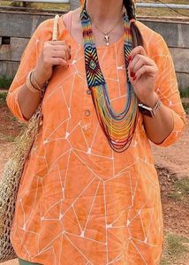 Orange Tunic