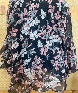 Black Multicoloured Top For Sale