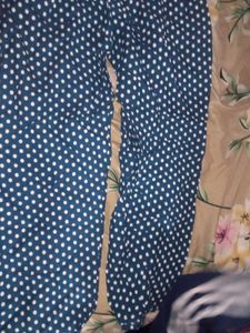 Polka Dot Print Pants