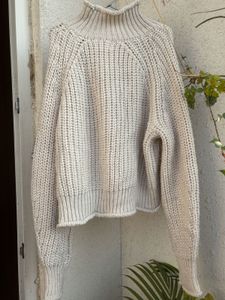 Chunky Knit Turtleneck Sweater