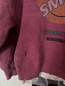 Pink Graphic Sweatshirt