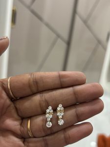 high Sparkling Crystal Drop Earrings