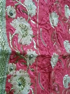 Embroidered Red Kurti