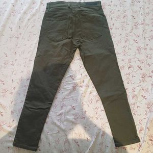 Olive Green Jeans