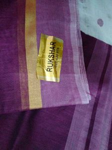 New Purple Saree