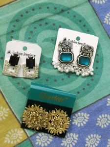 Beautiful earrings and studs