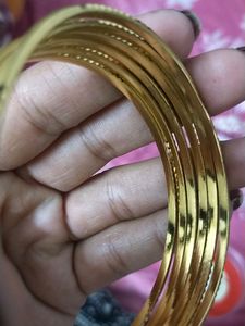 Gold Plated Bangles