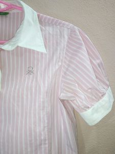 Cute Korean Shirt | Baby Pink Colour