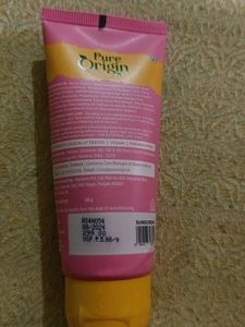 Pure Origin Sunscreen And BB+ Cream