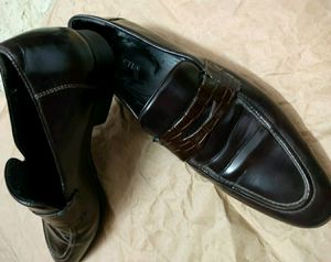 INVICTUS signature Men Coffee brown soild penny Lo
