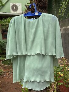 Green Tiered Top