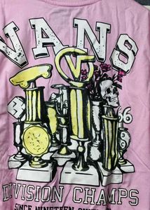 Vans Pink Graphic Tee