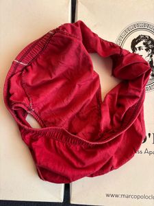 Vintage Red Briefs