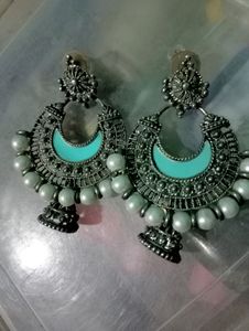 Oxydised Earring