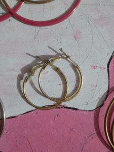 Any combo of 3 Hoop Earring Collection