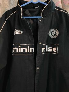 h&amp;m Black Bomber Jacket