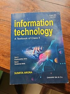 Information Technology Textbook - Class X