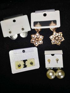 4 Korean Beautiful Earrings
